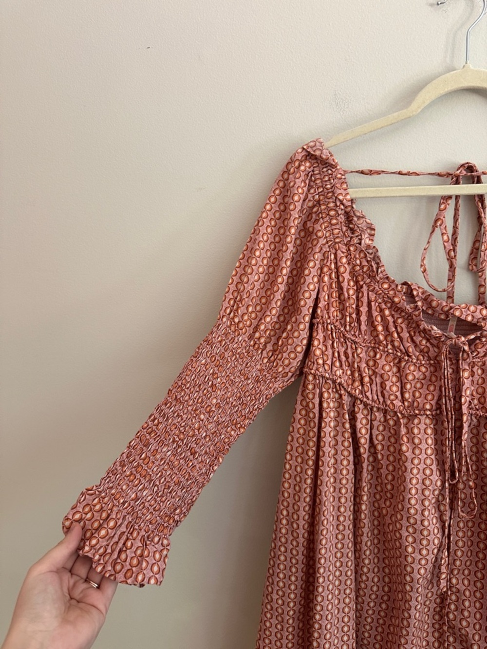 Free People Star Dip Mini Dress - Glass Roses Combo - Picture 11 of 12